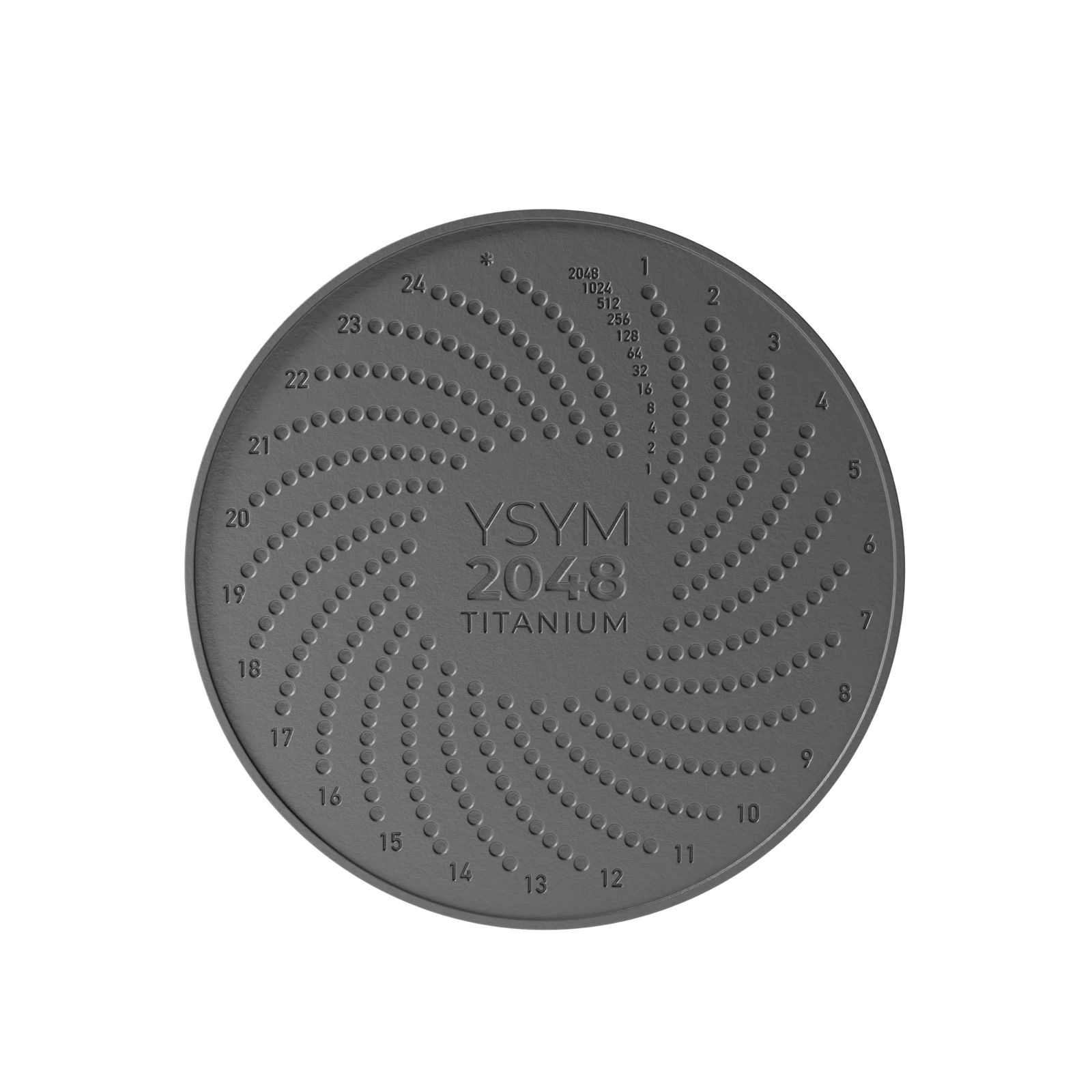 Yoseyomo YSYM2048 - Aerospace-Grade Titanium